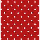 Klebefolie Möbelfolie Rot Punkte Dots 0,45 m x 15 m Selbstklebefolie Dekorfolie