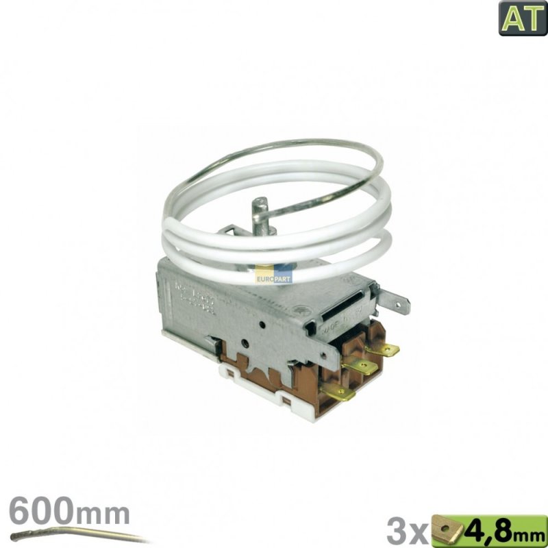 Thermostat Ranco K59L2677 für Kühlschränke von Liebherr 6151186, Miel, 11,96