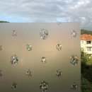 LINEA Fix Dekorfolie statische Fensterfolie Venetia Diamanten 0,46 m x 20 m Großrolle