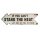Blechschild - GET OUT OF THE KITCHEN - Schild im Antik Look