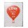 Blechschild - LOVE IS IN THE AIR - Wandschschild