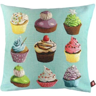 Kissenbezug Gobelin - Cupcakes - ca 50 x 50 cm ohne Füllung