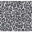 Klebefolie - selbstklebende Möbelfolie Leopard Grau -  45 cm x 200 cm