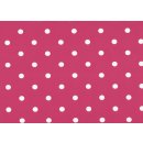 Klebefolie - selbstklebende Möbelfolie Pink Punkte  - Dots -  0,45 m x 15 m