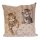 Kissen - Katzen Cats ca 45x45 cm Landhaus Zierkissen Sofakissen