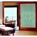 LINEA Fix Dekorfolie statische Fensterfolie Bambus 0.46 m x 20 m