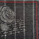 Waschbare Fußmatte Domenica - Rose 50x75cm Fußabstreifer