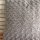Kuschelkissen Faux Fur Grau Rosetten - Kissen ca 45x45 cm Zierkissen