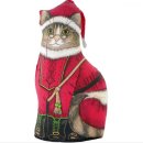 FIDDLER´S ELBOW Türstopper Katze Santa mit...