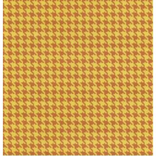 Klebefolie - Möbelfolie Hahnentritt Muster gelb braun - 45 cm x 200 cm