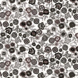3er Pack Klebefolie - Möbelfolie Fleur grey - Blumen - 45 cm x 200 cm