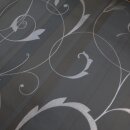 Klebefolie - Möbelfolie gestreift mit silbernen Ranken - 45 cm x 200 cm