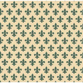 Klebefolie - selbstklebende Möbelfolie Lilie - French Lily grün 90 cm x 200 cm