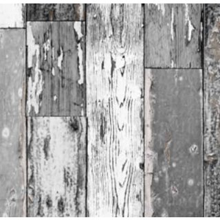 Klebefolie Holzdekor- Möbelfolie Holz Scrapwood grau dunkel 45 cm x 200 cm