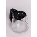 Melitta Ersatz-Kanne, Glaskanne Typ 120, schwarz für Kaffeemaschine M720 Single 5 - 5 Tassen