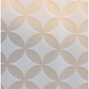 Statische Fensterfolie Elliott Rauten weiß 0,45m x 1,50 m Glasdekorfolie