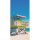 Textilposter Palm Beach Strand XXL Banner Poster aus Stoff ca 90 x 180 cm