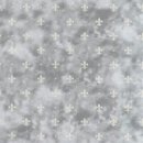 Klebefolie - Möbelfolie French Lily Lilie dunkelgrau silber 45 cm x 200 cm Dekorfolie