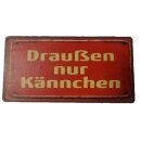 Kühlschrankmagnet - Magnet im Antik Look 5 cm x 10 cm - große Auswahl