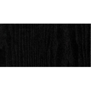 Klebefolie Holzdekor Möbelfolie Schwarz 67 cm x 200 cm selbstklebende Dekorfolie