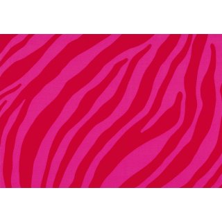 Klebefolie - Möbelfolie Zebra - pink rot -  0,45 x 15 m Dekorfolie