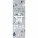 Waschbare Fußmatte Wish upon a Star...
