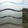 Dekorfolie statische Fensterfolie Wave Wellen Maxirolle 0.90 x 20 Meter