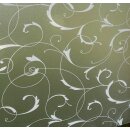 Statische Fensterfolie Vitrostatic Scroll Flower...