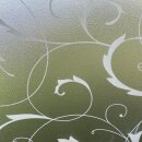 Statische Fensterfolie Vitrostatic Scroll Flower Dekorfolie - Ranken 0.67 x 15 m
