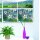 LINEA Fix statische Fensterfolie GLS 4657 Blumen Dekorfolie 0,92 m x 20 m