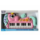 KidsMedia Einhorn Klavier, Kinder Keyboard Sound Effekte ca. 43x23cm - Nr. 22250