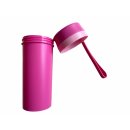 Rotho Memory Kids Set Box 1ltr. + Flasche 0,4Ltr., Brotdose mit Trinkflasche Pink