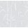 Statische Fensterfolie Vitrostatic Bambus weiss Dekorfolie 0.67 x 15 m