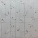 LINEA Fix Dekorfolie statische Fensterfolie Blumen GLC 1055 - 0.92 x 20 Meter Maxirolle