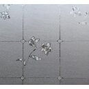 LINEA Fix Dekorfolie statische Fensterfolie Blumen GLC 1055 - 0.92 x 20 Meter Maxirolle