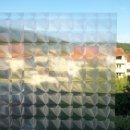 Statische Fensterfolie Vitrostatic Tronque Karo Dekorfolie 0,90 x 15 Meter