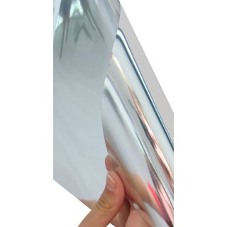 StaticSolar Film LINEA Fix Dekorfolie - statische Fensterfolie - Spiegelfolie - 150 x 75 cm
