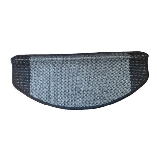 Stufenteppich - Stufenmatte Lugano Sisal Anthrazit 25x65 cm