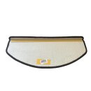 Stufenteppich - Stufenmatte Lugano Sisal Anthrazit 25x65 cm