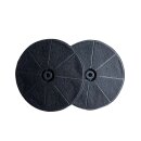 daniplus Aktivkohlefilter, Kohlefilter Ø 175mm...