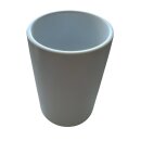 Wenko 2er Set Zahnputzbecher, Zahnbürstenhalter, Keramik, weiß, Vase