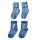 2 Paar Snoopy Baby Socken Anti Rutsch Noppen, Blau-Weiß, Gr. 62/68