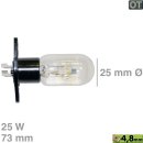 Bosch Mikrowellen Garraum Lampe 25W, 240V, T170 für LG, Panasonic, Bosch, Siemens,  Neff - Nr.: 606322