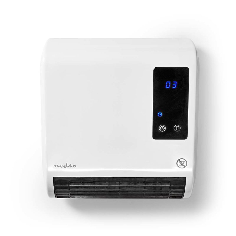 Badezimmer Heizung 2000 W, 2 Heizmodus, Verstellbares Thermostat