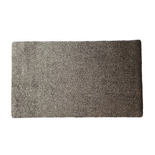 Fußmatte, Saugaktivmatte, Schmutzfangmatte ca. 75x130 cm Braun, Fußabstreifer waschbar Baumwolle