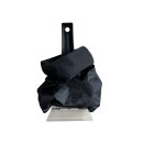 Auto Eiskratzer Eisschaber Classic, schwarz mit Handschuh und Vlies