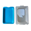 Tatay Fresh Maxi, Frischhaltebox, Butterbrotdose, Frischebox, Aufbewahrungsdose für Mikrowelle, Spülmaschine und zum Einfrieren geeignet, stapelbar, 25x17x6cm, hellblau