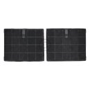 2 Kohlefilter kompatibel mit Airforce AFFCAF16 237x190mm...