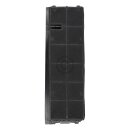 Kohlefilter Type60 kompatibel AEG 9029801199 MCFE18 372x114mm im Rahmen für Dunstabzugshaube