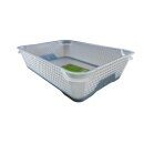 keeeper Stapelkorb DIN A5, Rutschfest 26,5x20 x7 cm,...
